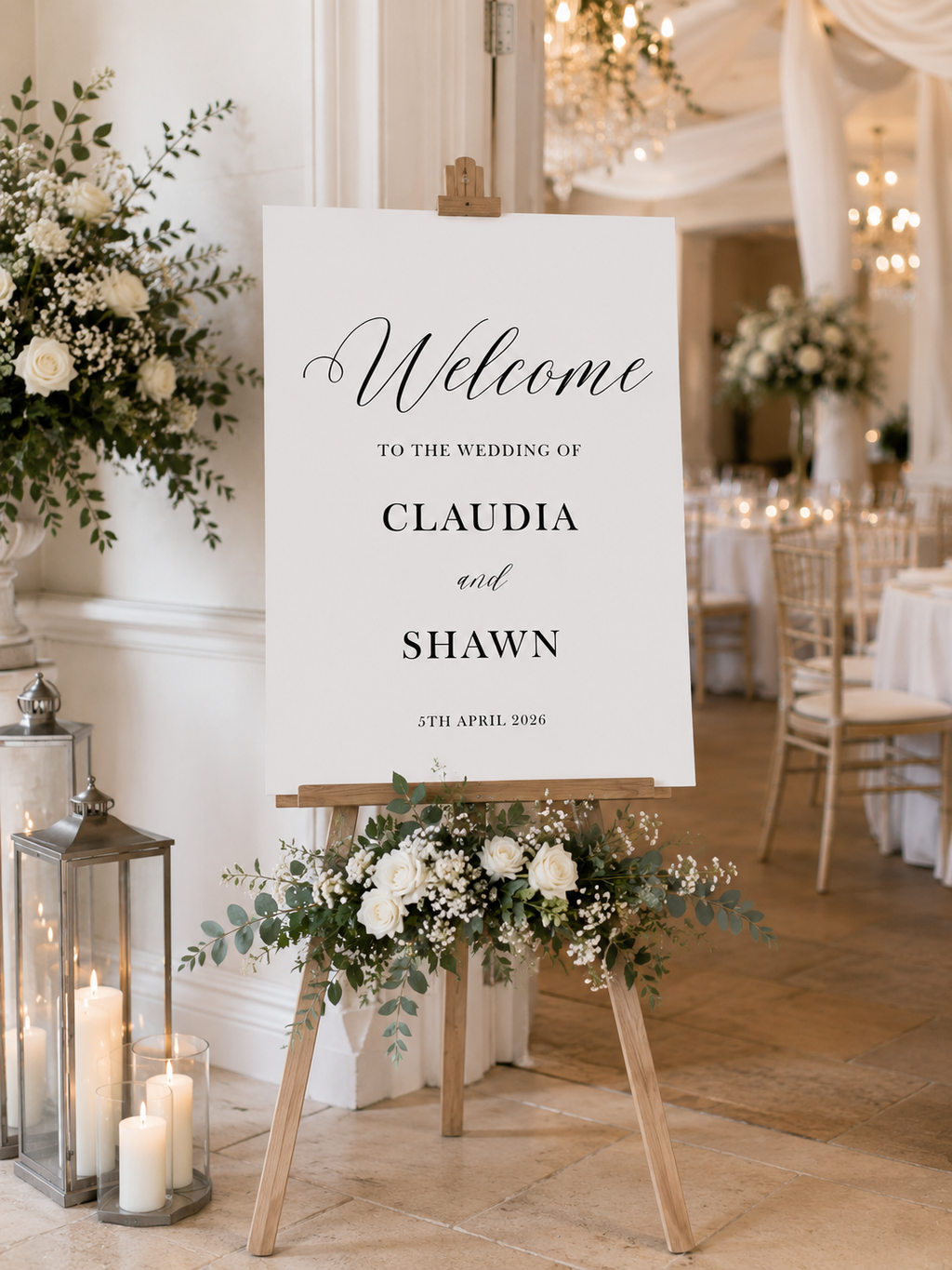 Wedding Welcome Sign Digital Download