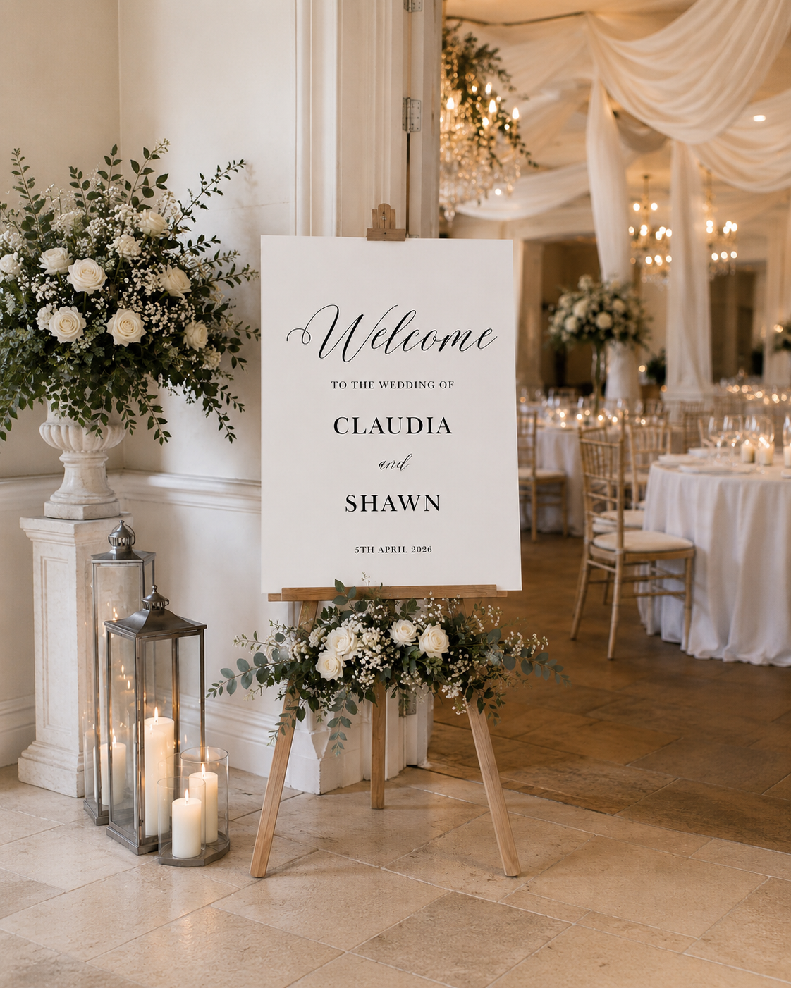 Wedding Welcome Sign Digital Download