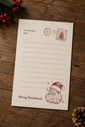 Printable Letter to Santa | Vintage Christmas Letter | Santa Wish List | Christmas Eve Activity